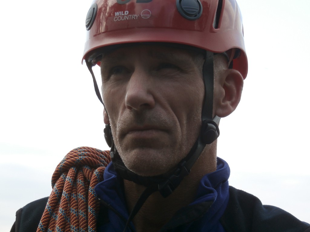 Ulf Bergman in action in the alps. He also had good knowledge about the Andes. Read his adventureblogg at www.nordiclightadventure.se